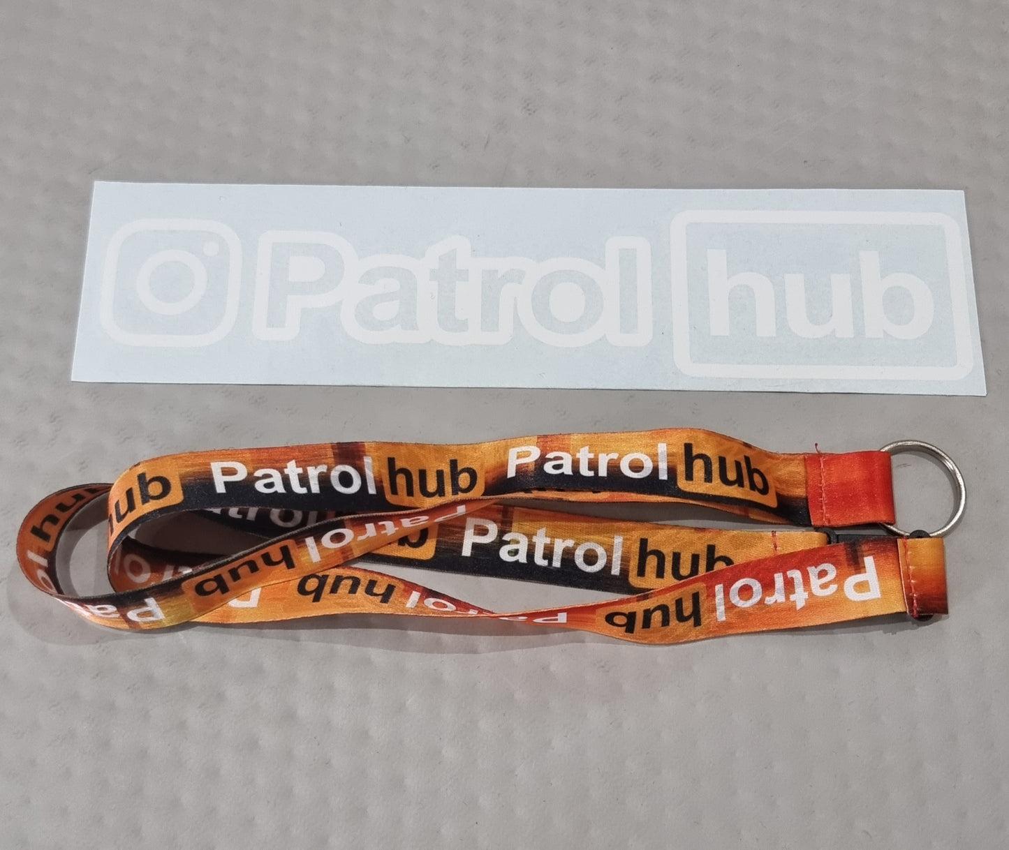 22cm Bumper Sticker & Lanyard Pack