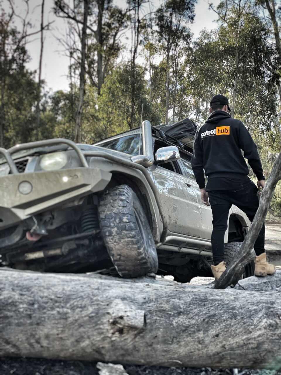Patrol Hub Hoodies "Orange"