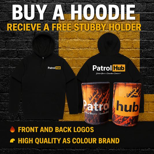 Patrol Hub Hoodies "Orange"