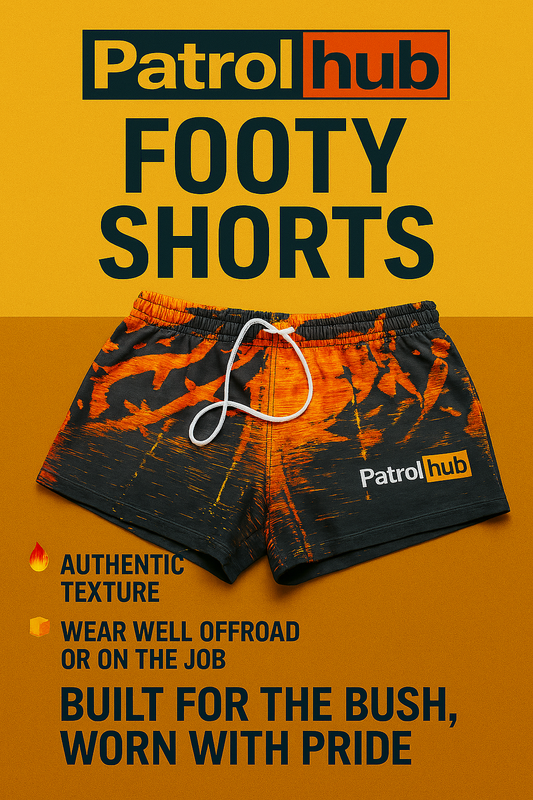 Patrol Hub Footy Shorts