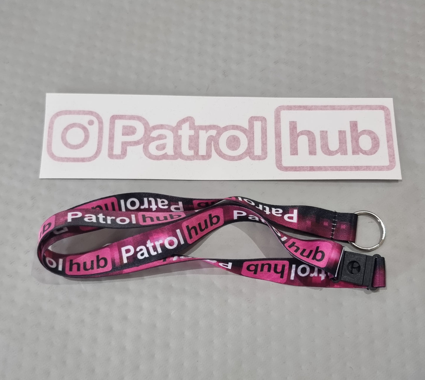 22cm Bumper Sticker & Lanyard Pack
