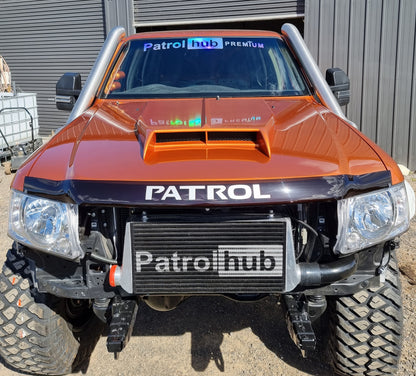 "PREMIUM" Patrol Hub Front Window Banner